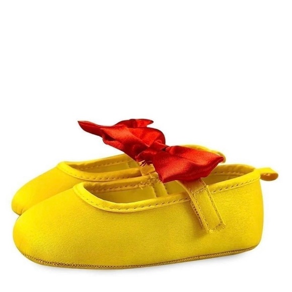 NEW Disney Snow White Costume Shoes! Size 12-18M Available! Slip On Adorable! - Picture 8 of 8